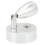 10V-30V RV LED Reading Light 3W Warm White Bedside Lamp, Metallic Silver 12