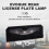 LR025837 Nummerpladelys bagtil til Land Rover Evoque L538 7