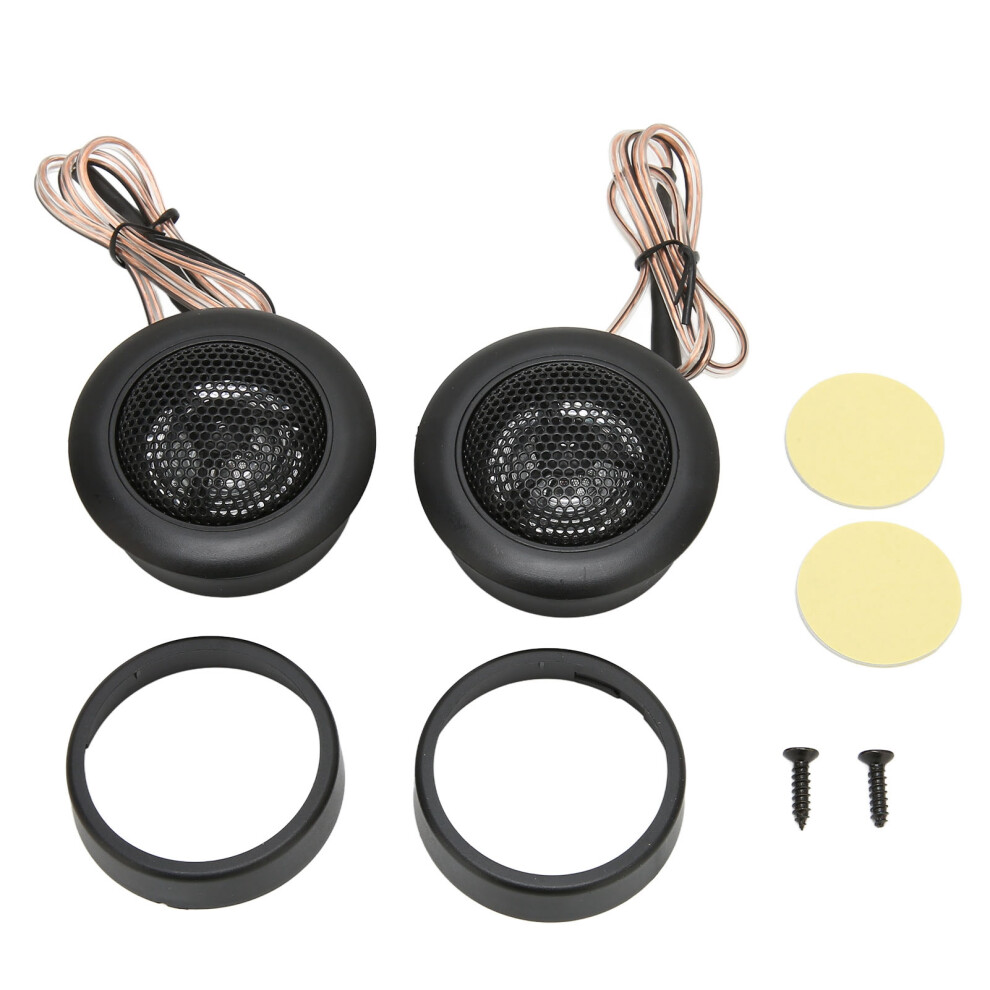 2 Pcs Car Dome Tweeter 120W High Sensitivity Audio 9387669874038