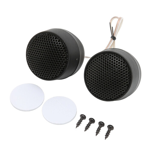 Pair Mini Dome Tweeter 10W 4Ω Round Speaker 2