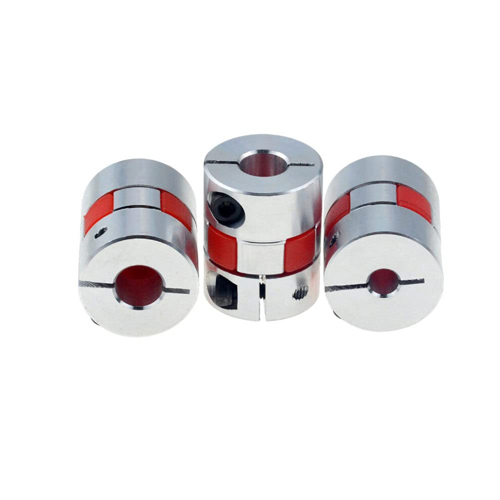 Aluminium Plum Flexible Shaft Coupling 4Pcs D20l25 5X6mm Motor Connector Coupler For 5Mm To 6Mm Compatibility 6947110199290