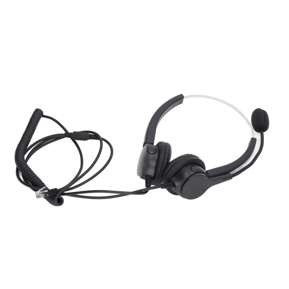 Call Center Headset Adjustable Wired Noise 9387669874182