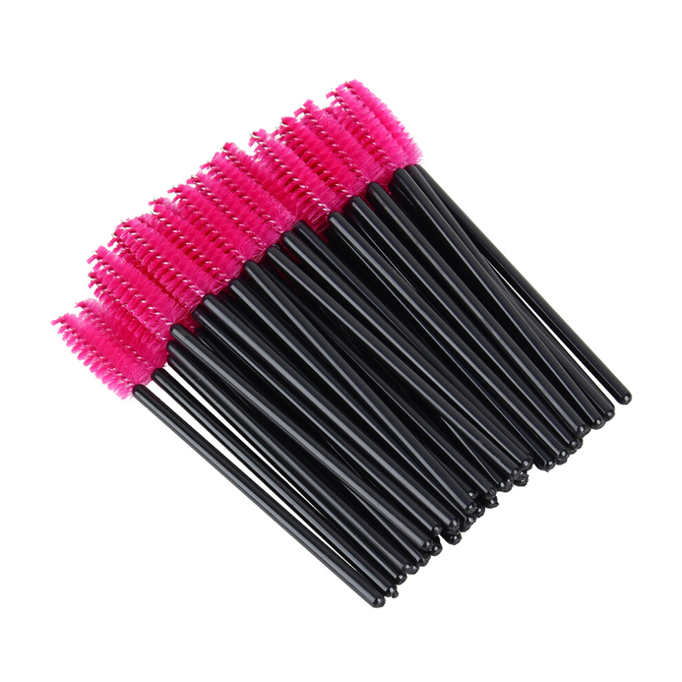 50pcs/set Eyelash Brush Disposable Makeup Brushes