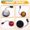 LED-baglygter for- og bagblinklys til Land Rover 7