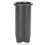 Supporto per asciugacapelli con vassoio nero 9,2 cm 4,7 cm 2