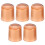 500Pcs Plastic Brown Cell Cups Queen Rearing Honey 2