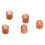 500Pcs Plastic Brown Cell Cups Queen Rearing Honey 4