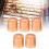 500Pcs Plastic Brown Cell Cups Queen Rearing Honey 8