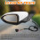 Espejo retrovisor plegable manual para VW Golf 7 Izquierdo 6