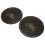 2Pcs Car Loudspeaker Reduced Distortion Clear 6