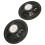 2Pcs Car Loudspeaker Reduced Distortion Clear 9