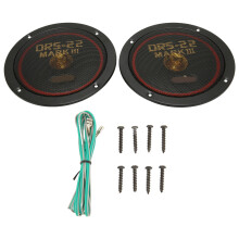 2Pcs Car Loudspeaker Reduced Distortion Clear