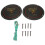 2Pcs Car Loudspeaker Reduced Distortion Clear 1
