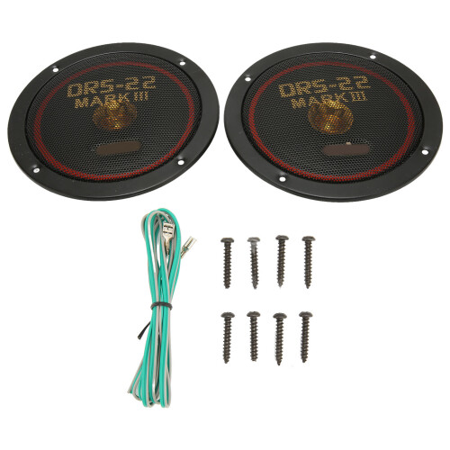 2Pcs Car Loudspeaker Reduced Distortion Clear