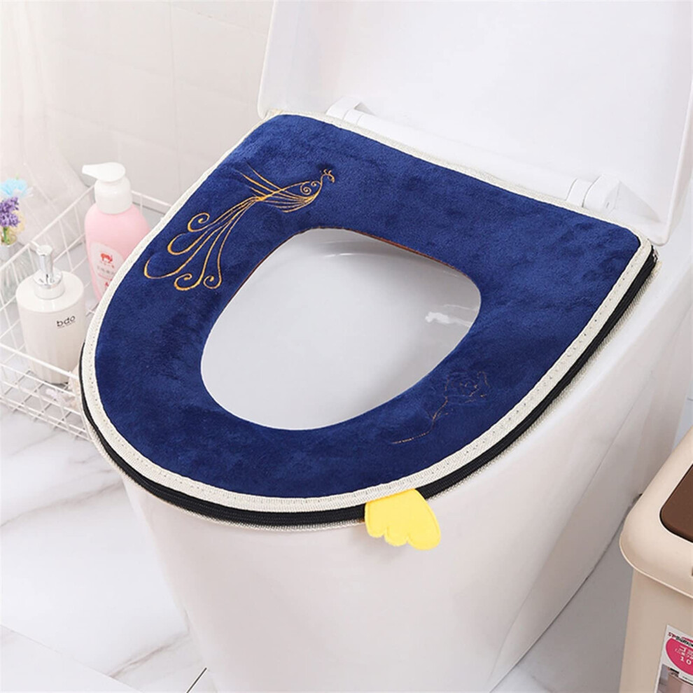 Winter Warm Plush Soft Toilet Seat Pad Cover 04 Color Cushion For Household Closestool Bathroom Products 6493810702228
