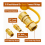 100% Solid Brass LP Gas Propane Hose Quick Disconnect Kit 5