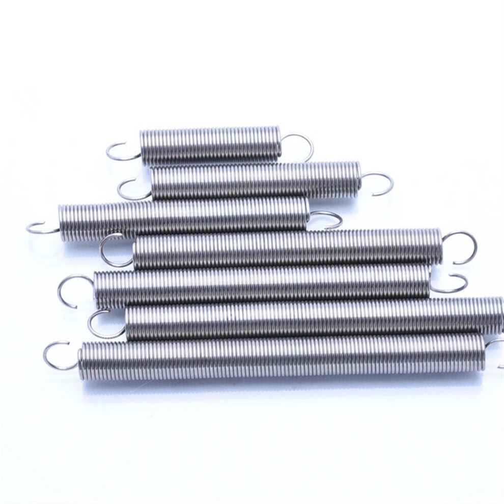 Stainless Steel Helical Extension Spring 260Mm Tension Spring 0.5Mm Wire Diameter 6Mm Outer Diameter 6276012506845