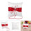 Wedding Ring Bearer Holder Pillow Cushion With 7