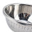 24cm Rustproof Stainless Steel Vegetable Washing Basket - Silver for Kitchen 10