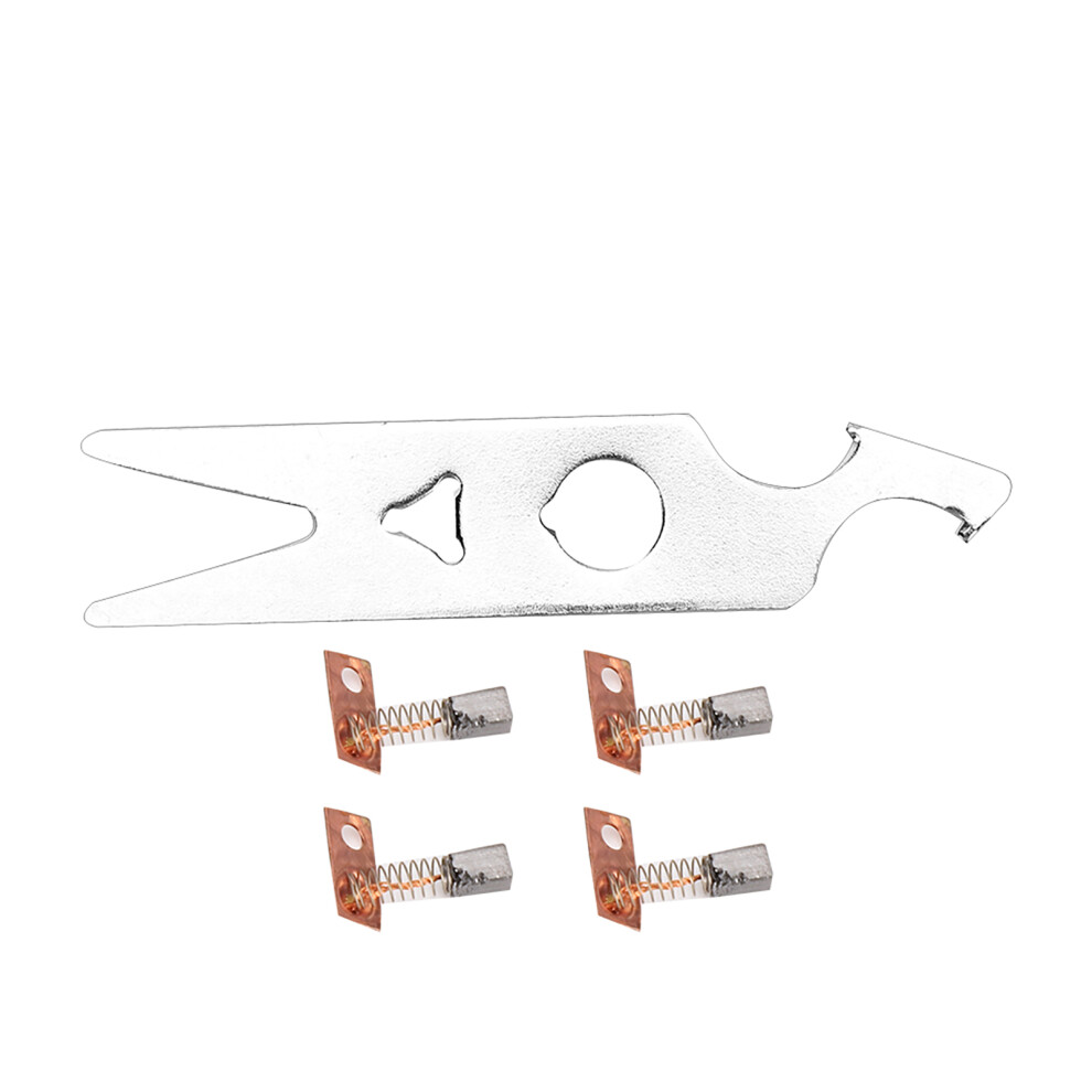 2 Pairs Carbon Brush Wrench Set Nail Drill