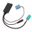 Cable adaptador de audio Bluetooth de 150 cm negro 5-12V DC 10