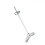 2pcs / set Stainless Steel Vegetable Spiral Cutter 15