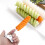 2pcs / set Stainless Steel Vegetable Spiral Cutter 6