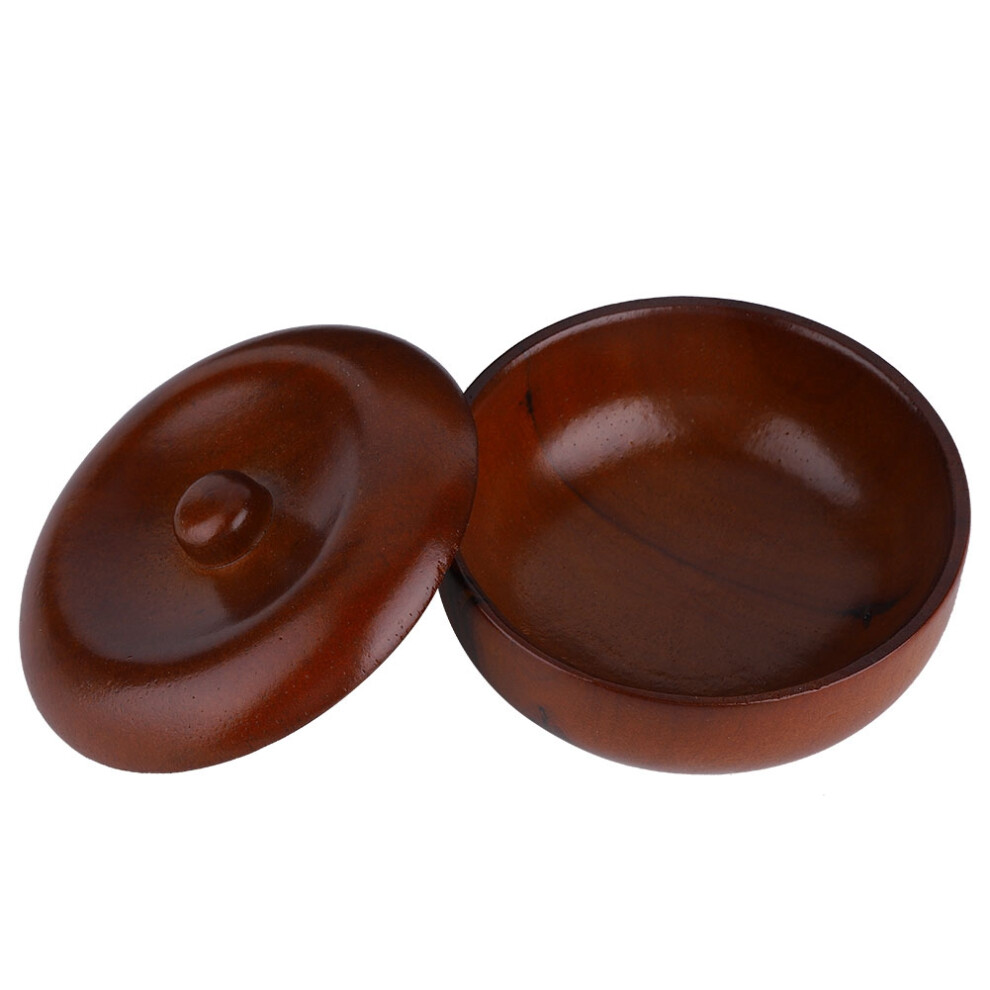 Cream Rubber Wood Shaving Soap Bowl Men Foaming