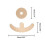 Patch en silicone pour cicatrices 50 g 10x24x1 cm 8