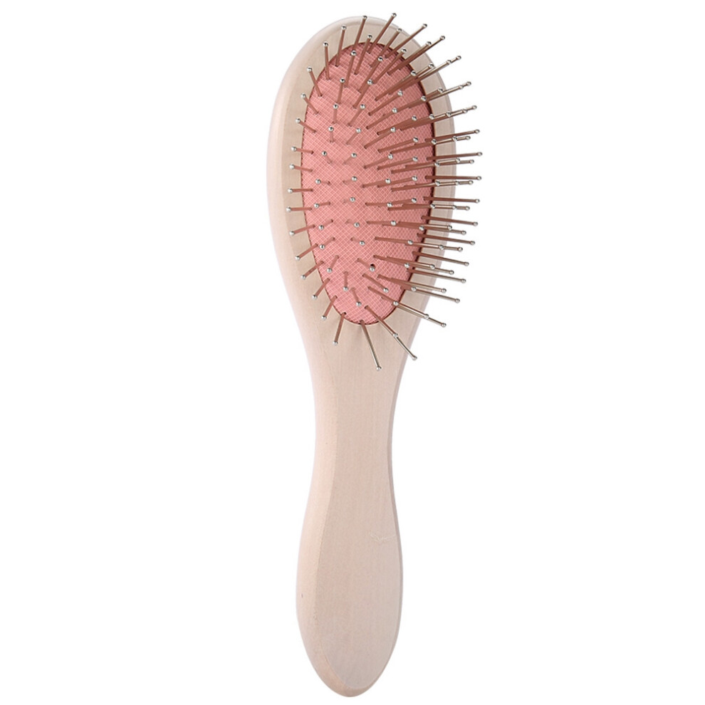 Unisex Lady Oval Hair Comb Brush Paddle Detangling
