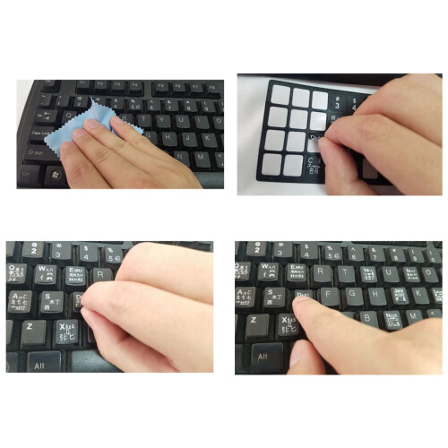 Thai Keyboard Stickers 15.6in Wear Resistant PVC 2