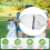 Golfbag Regnskydd PVC Trolley Vattentät Vindtät 6