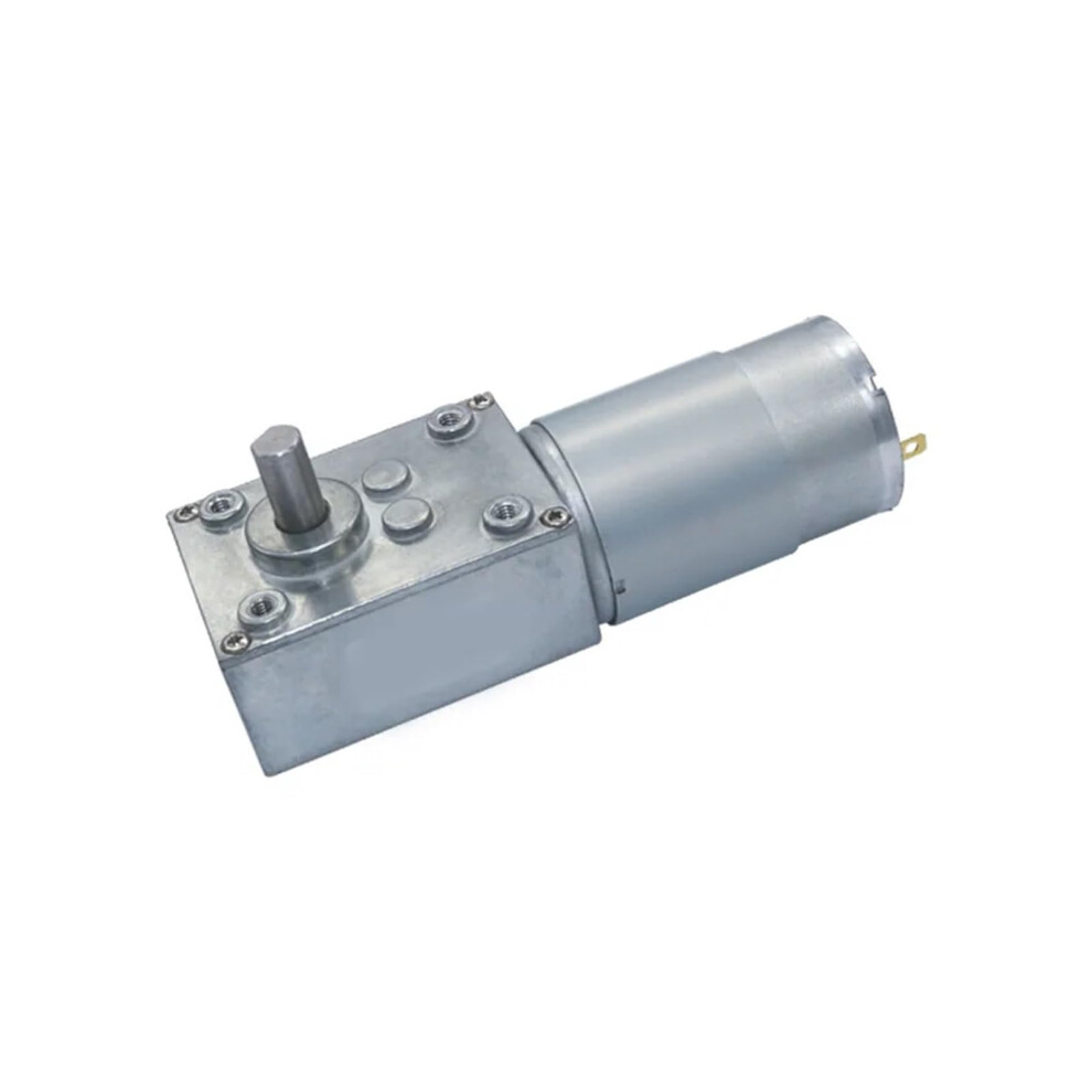 Worm Gear Motors Dc 12V 24V High Torque Geared Motor D-Shaft 70Kg.cm 27 Rpm Reversible Gearmotor 6947110201412