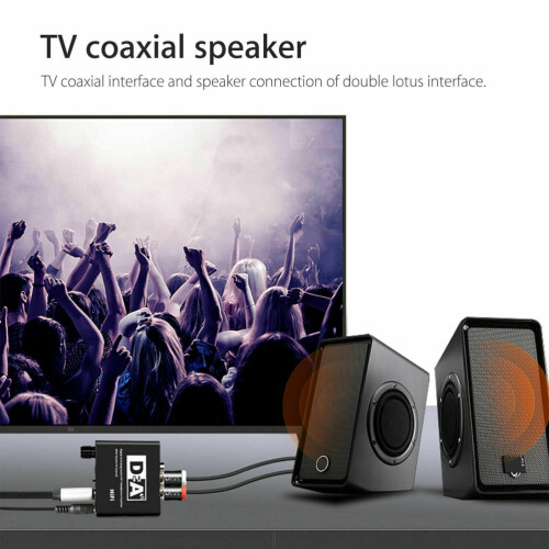 DAC Converter Digital Optical Coaxial Audio 1