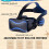 VR Headset with Remote Controller 3D Glasses 2