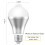 Motion Sensor Light Bulb 9W Smart PIR LED Bulbs 7