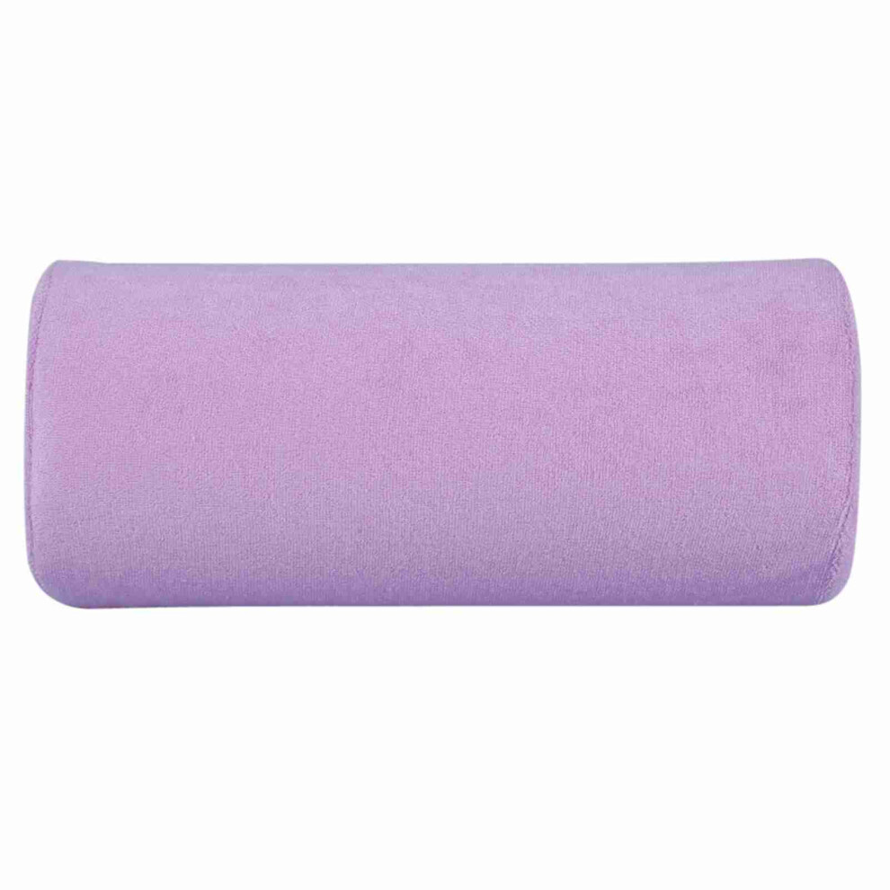 Purple Nail Art Hand Rest Cushion Soft Portable Sponge