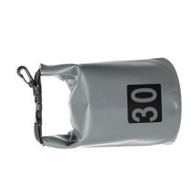 Wasserdichte Eimer-Tasche Wasserabweisende Trockentasche Modern für Outdoor-Rafting Camping 30L Grau