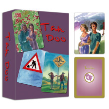 (Tan Doo)Oh Card Tahdoo série image projetée abstraite portrait jeu de société cartes jouet