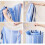 Cintre en spirale pour draps en acier inoxydable blanc 11