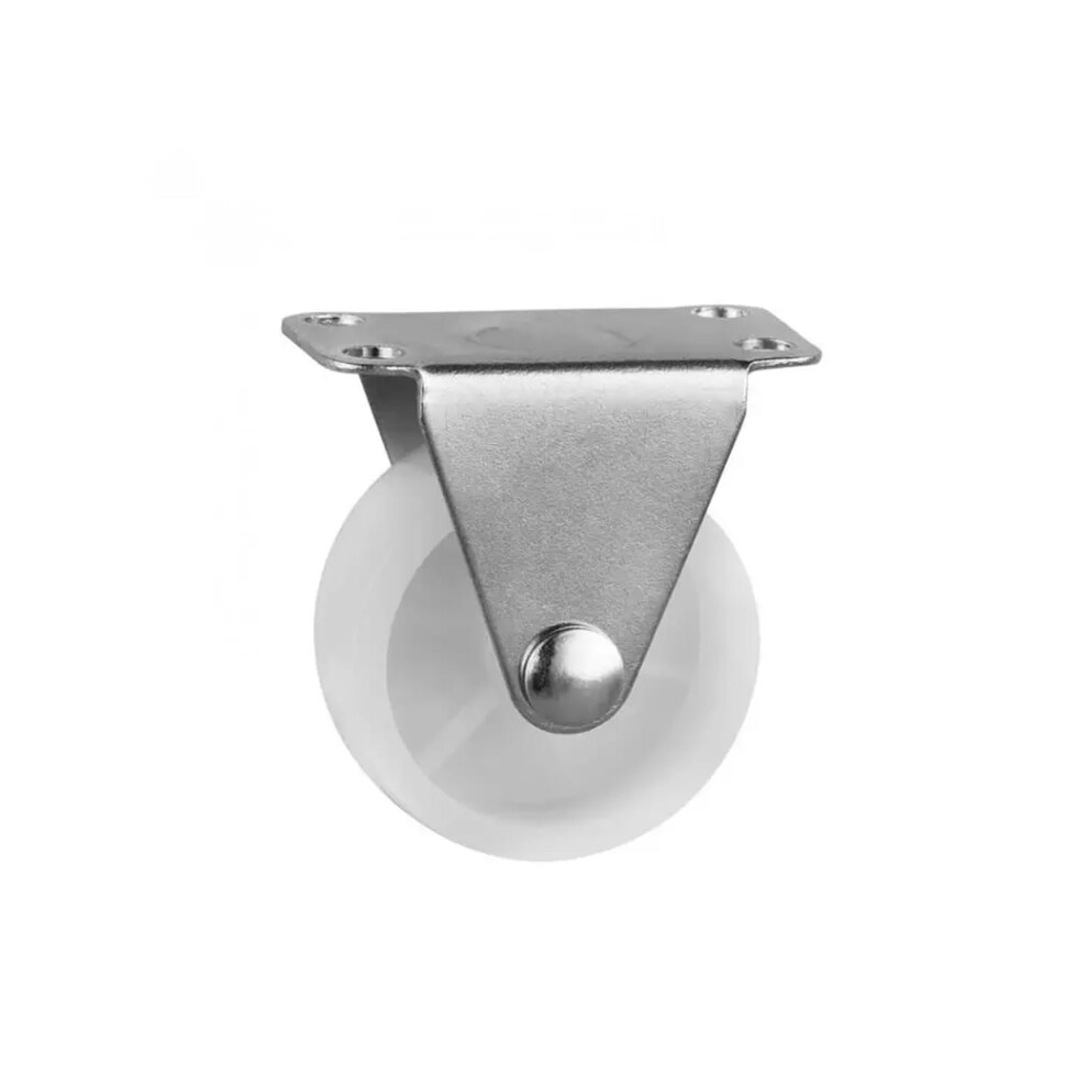 1.5 Inch White Pp Directional Caster Wheels, 40Mm Plastic Furniture Casters, 5 Pcs Lot For Easy Mobility 6482260692326