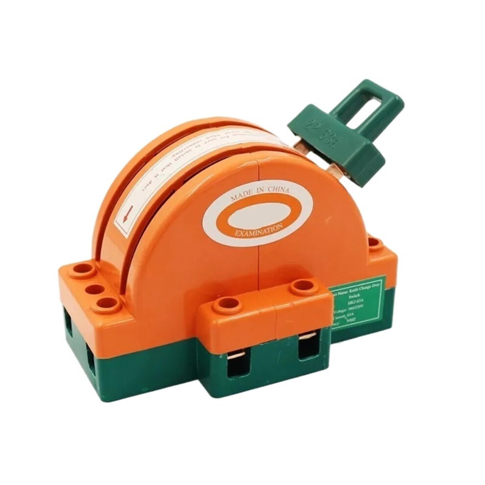 30A/32A/63A/100A Two Pole Double Throw Knife Disconnect Switch 100A 2P Electrical Disconnect Switch 6482260692357