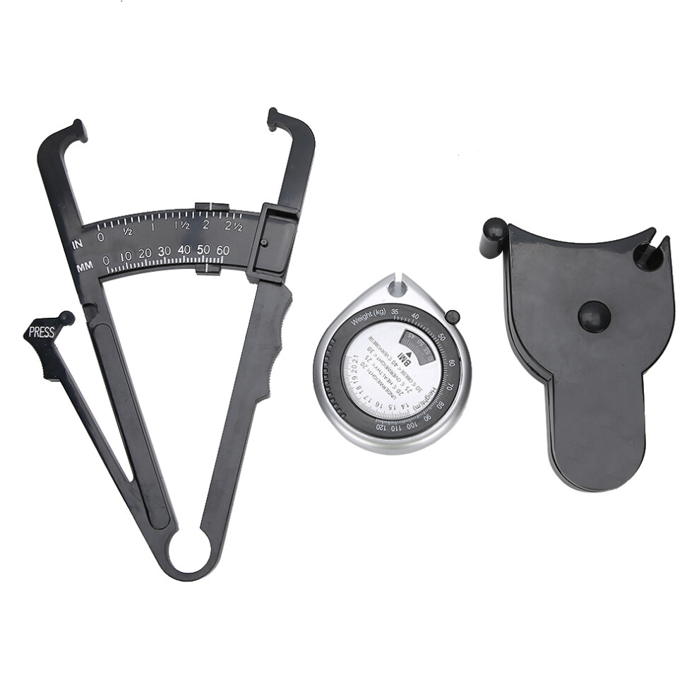 Body Fat Tester Retractable Waist Measuring Tape