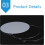 Acrylic Sheets Display Block Square 5cm x 5cm, 1.5mm Thick, 3 Pcs Acrylic Panel for Artwork Showcase 3