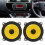 2Pcs Car Loudspeaker Coaxial Speaker Full Range 11