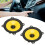 2Pcs Car Loudspeaker Coaxial Speaker Full Range 12
