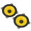 2Pcs Car Loudspeaker Coaxial Speaker Full Range 9