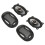 2Pcs Car Loudspeaker 280W Full Frequency Bass 6in 7