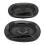 2Pcs Car Loudspeaker 280W Full Frequency Bass 6in 10