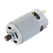 21V RS550 Brushed Motor 14 Teeth High-Speed Large Torque Compatible with 4/6 Inch Cordless Chainsaw Power Tools